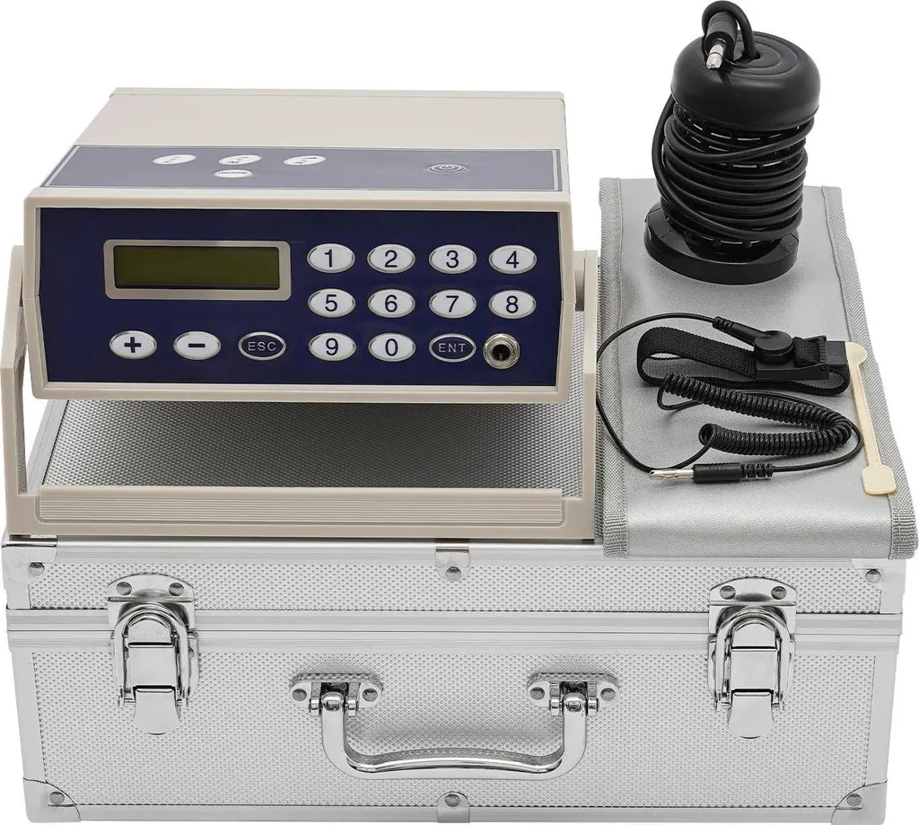 Masseur de pieds ionique 220V - Chauffage numérique et ceinture 50W
