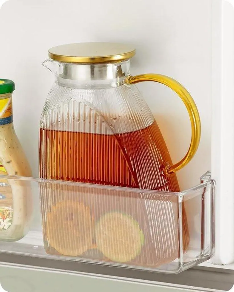 Carafe 1,8L anti-goutte en verre résistant pour service chaud et froid