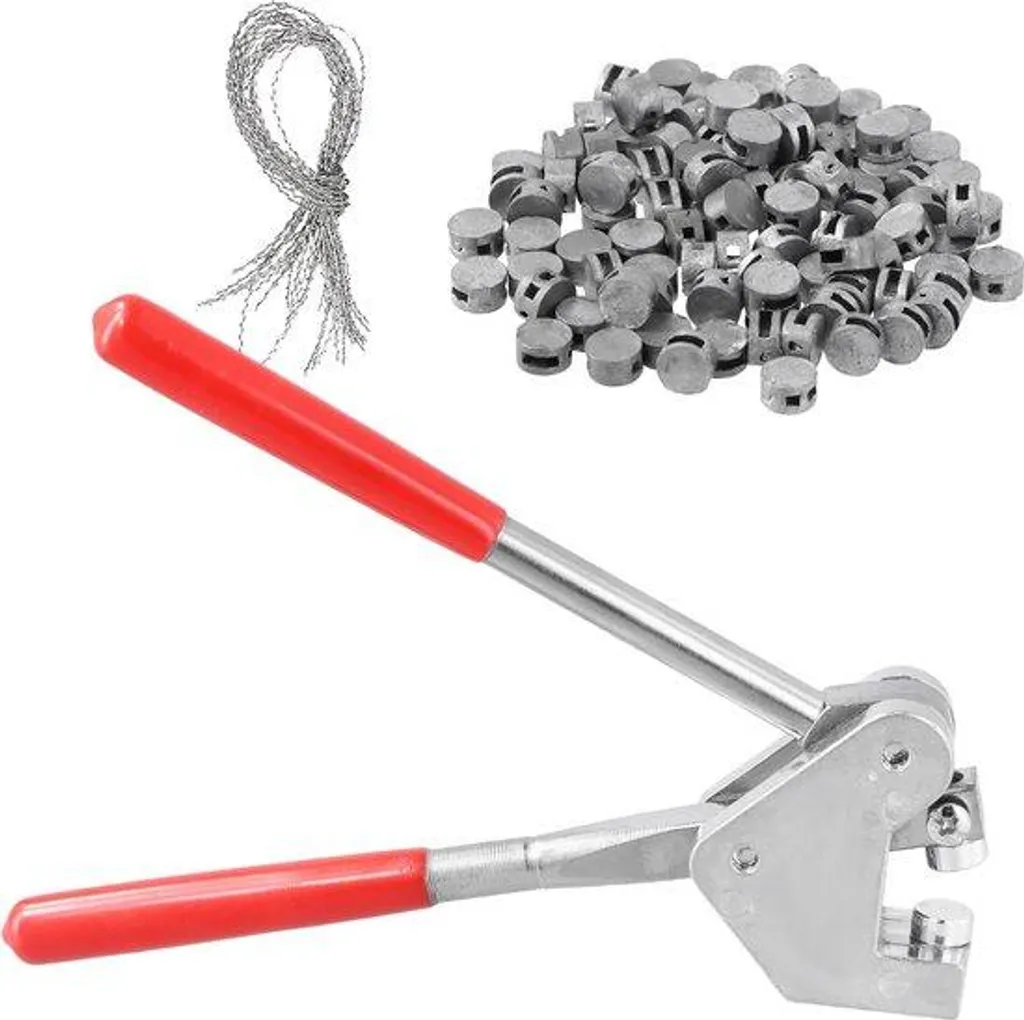 Kit scellage pour compteur électrique : pince et 100 joints de 8 mm