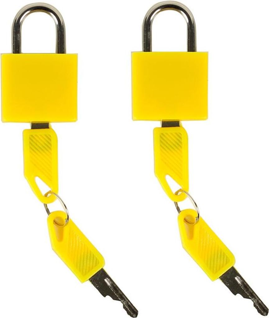 Kofferschloss ROCK TA-0009 - gelb