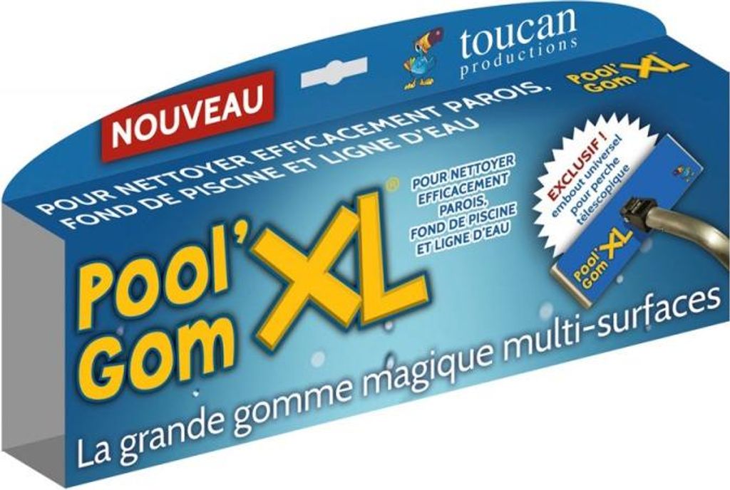Gomxl ricarica gomma scopa piscina Toucan RECHARGE POOL Immagine del prodotto 