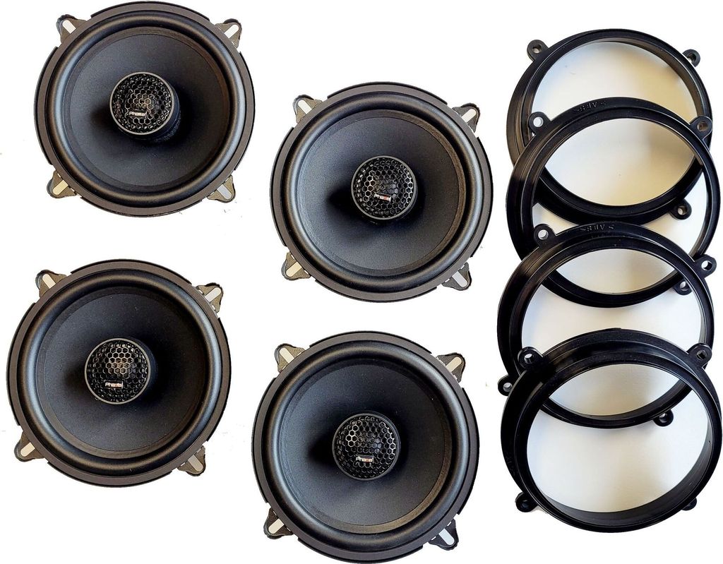 Phase Linear Lautsprecher Einbauset passend für Mazda 626 Tür Vorne&Hinten inkl.Adapterringe