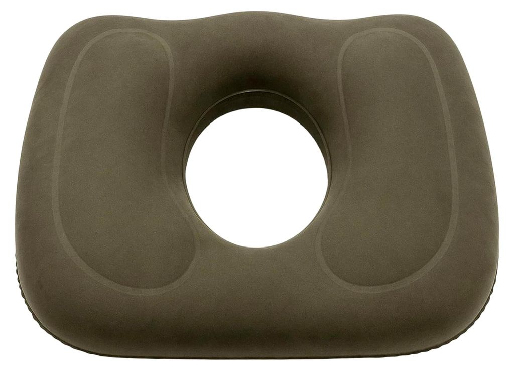 Aufblasbares Sitzkissen für Hämorrhoiden, geeignet für Büroangestellte mit Rückenschmerzen, postoperative Patienten, Schwangere und Langstreck...