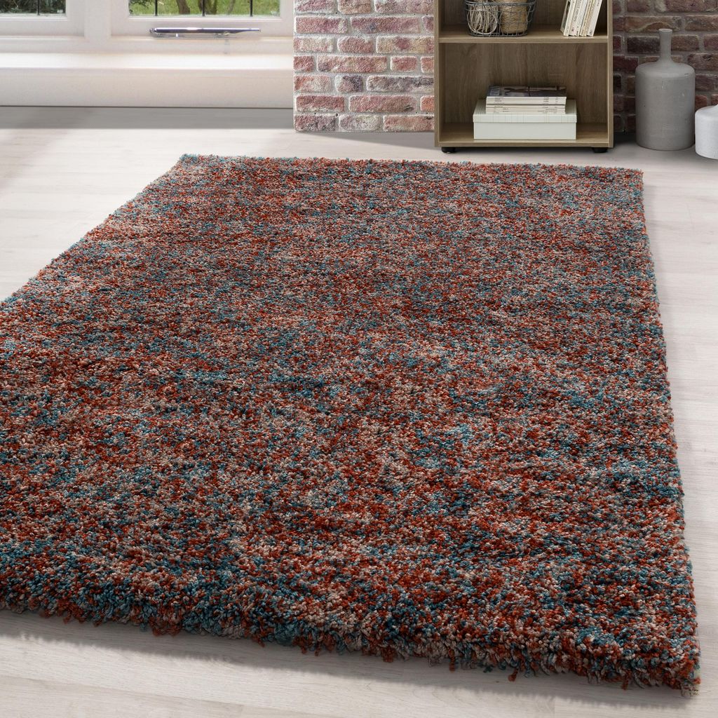Homebyhome Tappeto Shaggy a Pelo Alto per Soggiorno Design Immagine del prodotto 