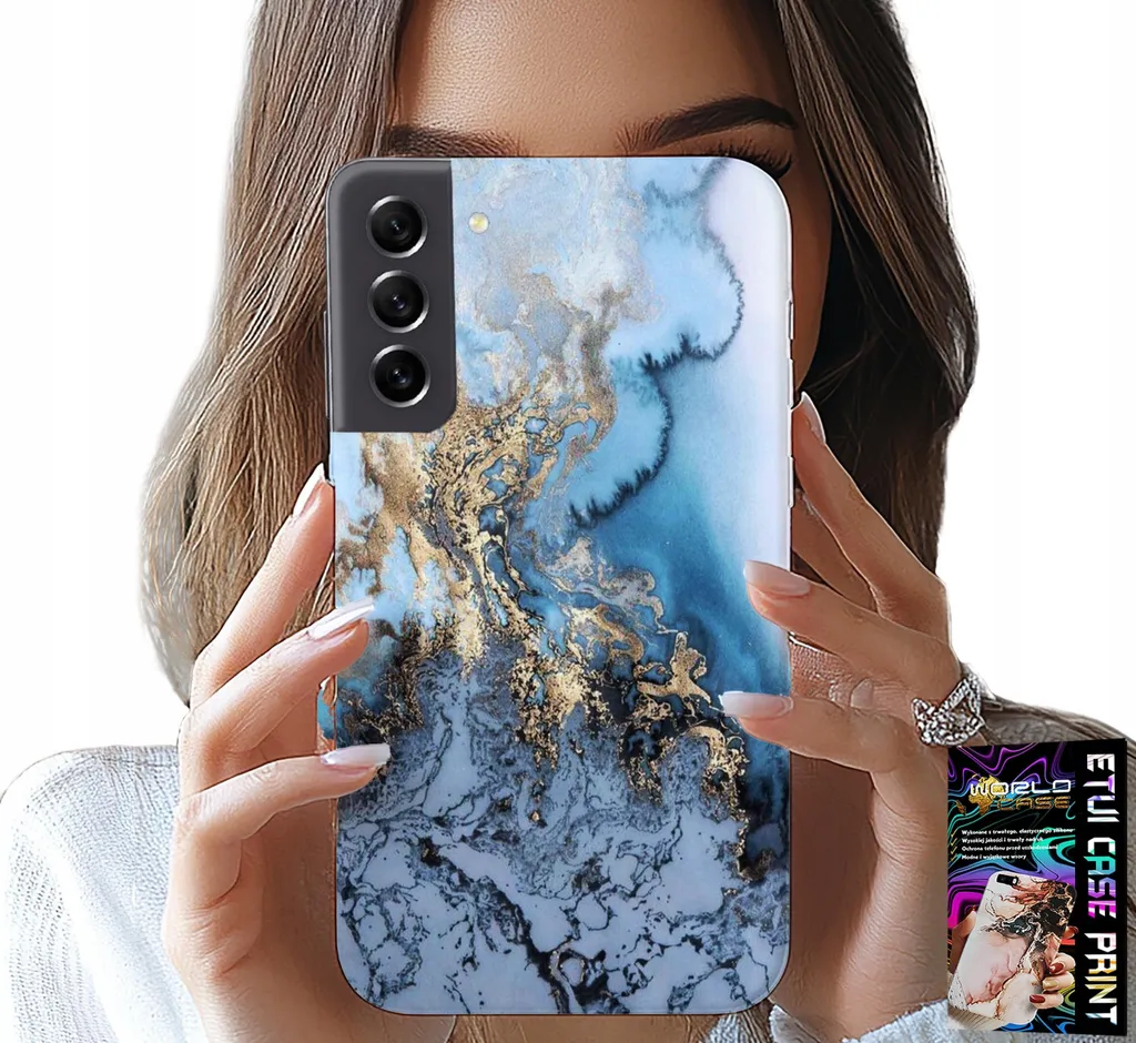 Custodia Samsung S22 Plus Design Donna - L'Eleganza del Marmo