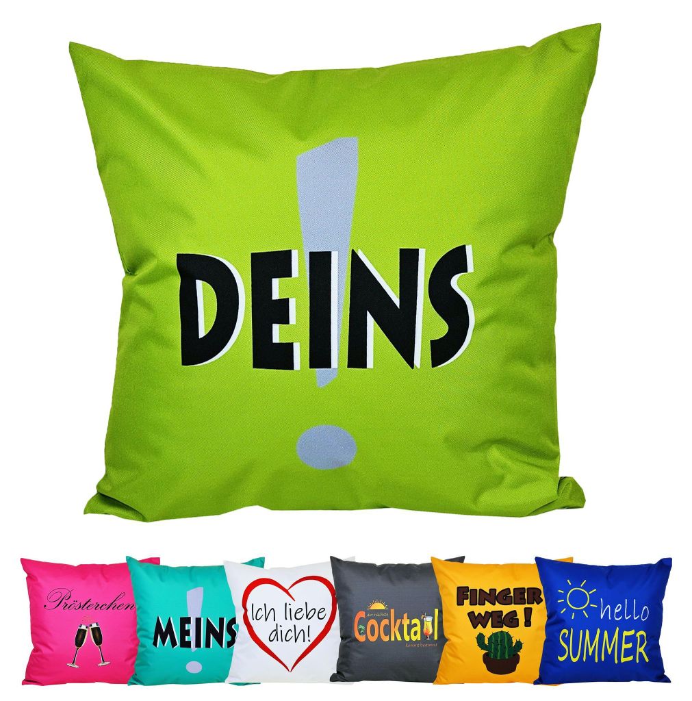 JACK 50x50cm Motiv Outdoor Lounge Kissen Dekokissen inkl. Produktbild 