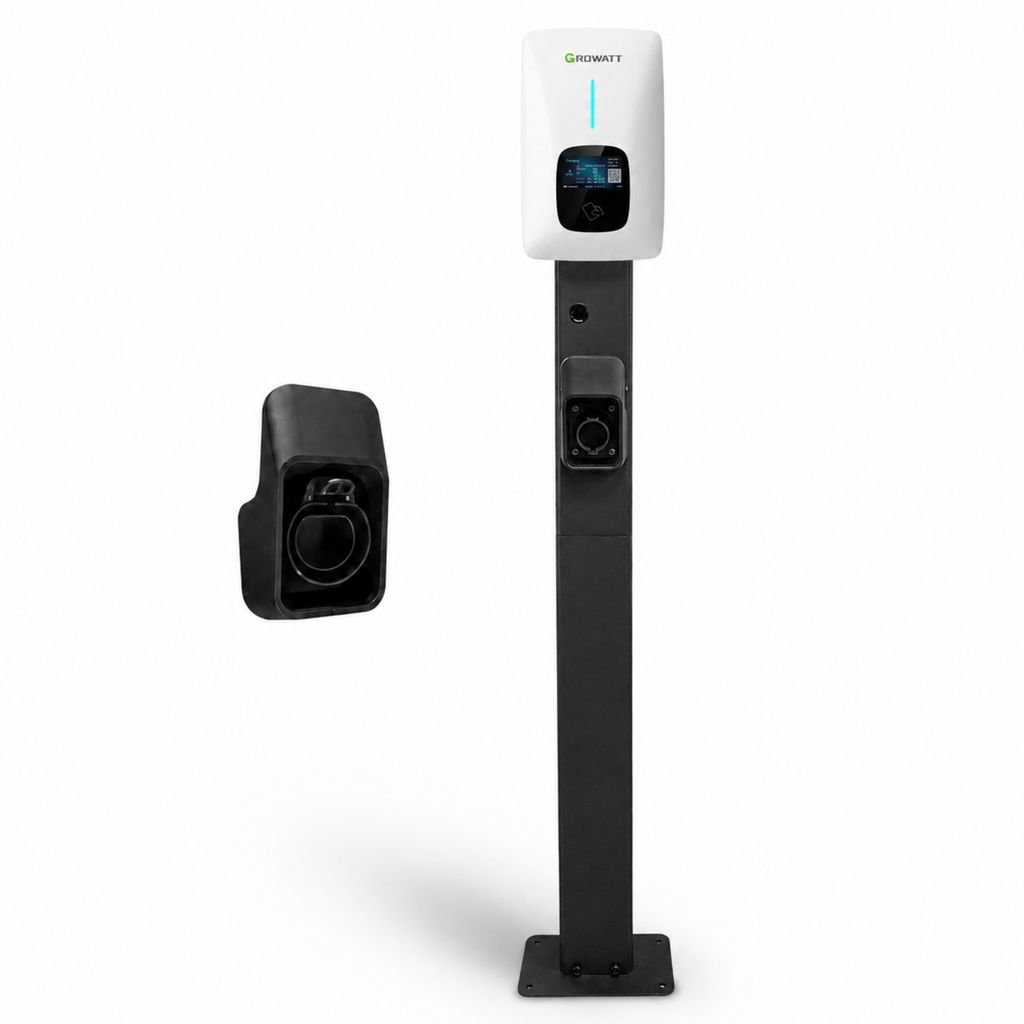 LDY Wallbox Standfuß für Growatt Thor Ladestation, Stahl, Produktbild 
