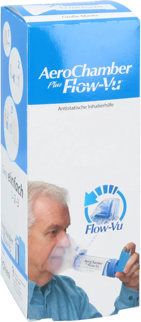 AeroChamber Plus Flow-Vu con Maschera Blu: Guida all'Acquisto - 3