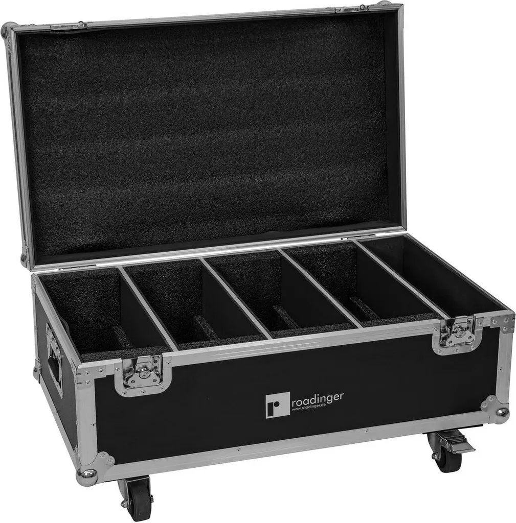 Flightcase de Transport pour 4 Projecteurs LED CLS-18 QCL (31005238) Noir