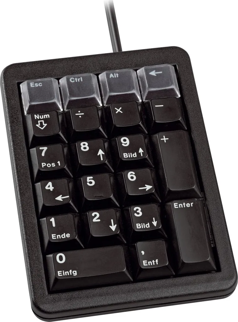 Cherry G84-4700 - Pavé numérique mécanique USB avec touches programmables - 4