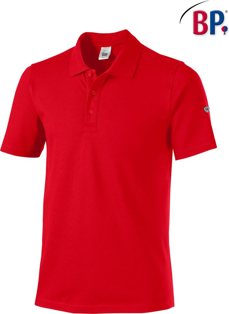 BP Poloshirt für Sie & Ihn - rot - 3XL