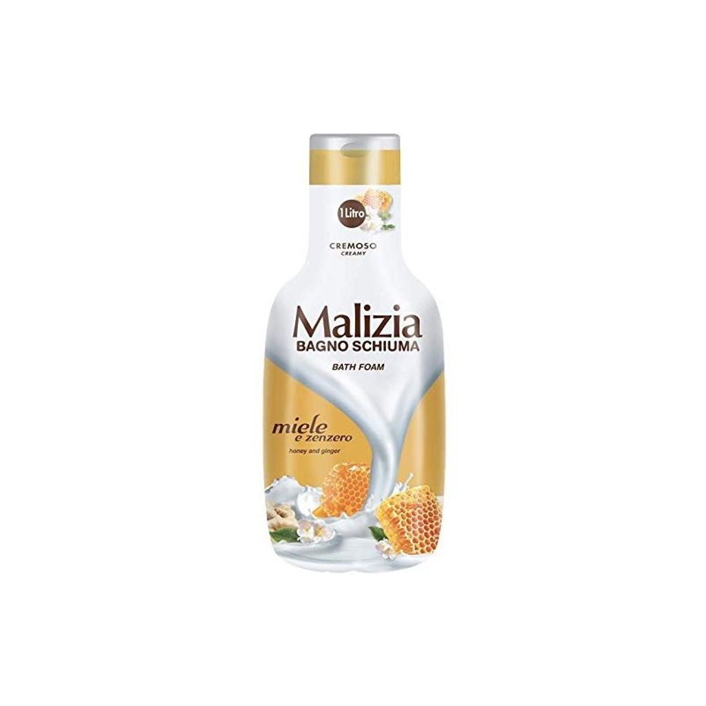 MALIZIA Honig und Ingwer Badeschaum 1000ml Produktbild 