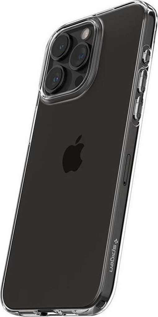 Spigen ACS06443, Cover, Apple, iPhone 15 Pro Max, 17 cm (6.69"), Transparent