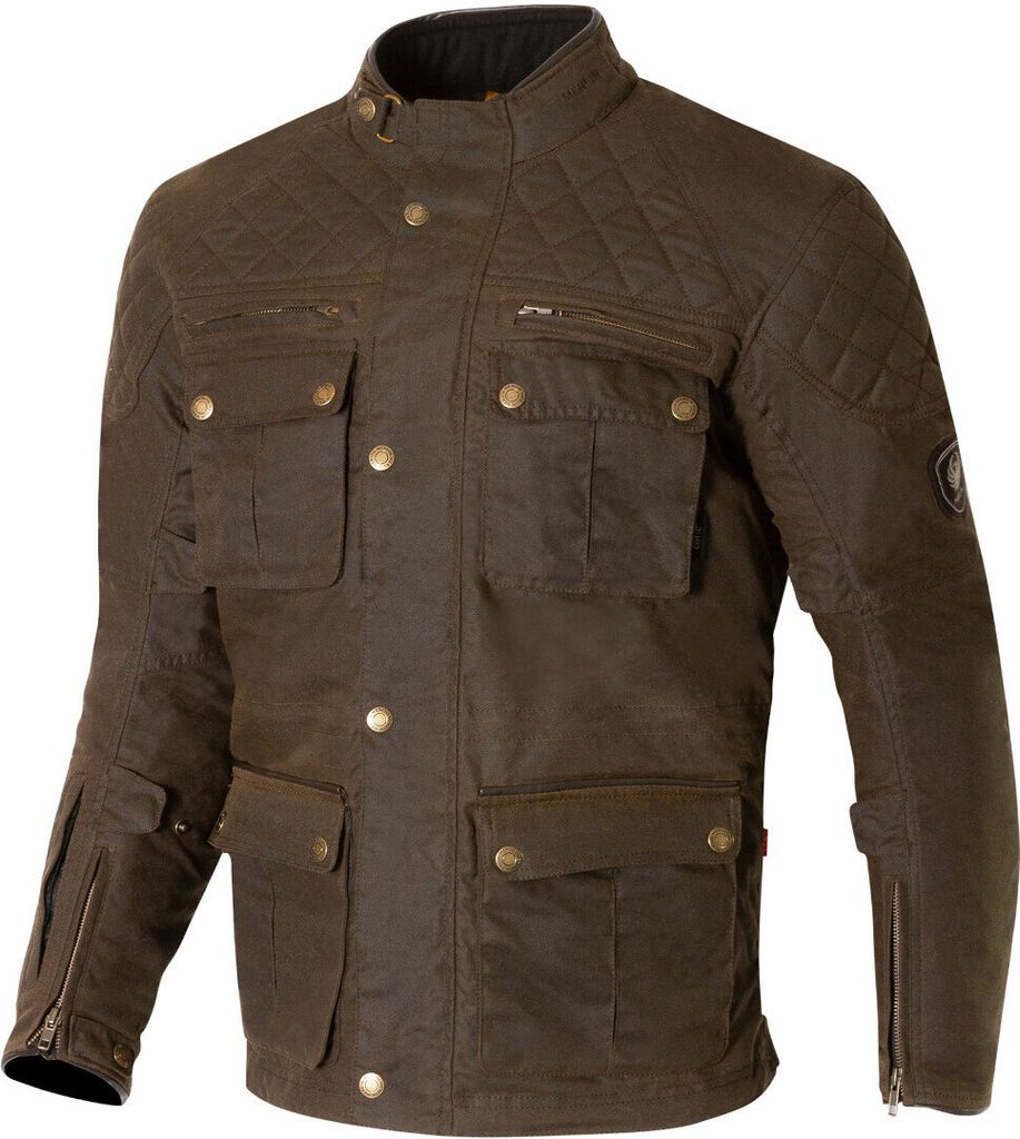 Merlin Edale II Motorrad Textiljacke, braun, L