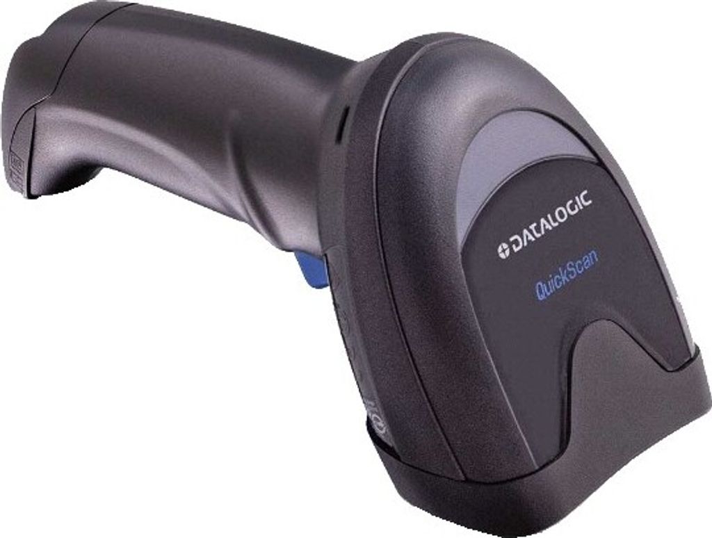 Datalogic QuickScan QBT2500 - Kit - Barcode-Scanner - Handgerät - 2D-Imager - decodiert - Bluetooth 4,0 (QBT2500-BK-BTK