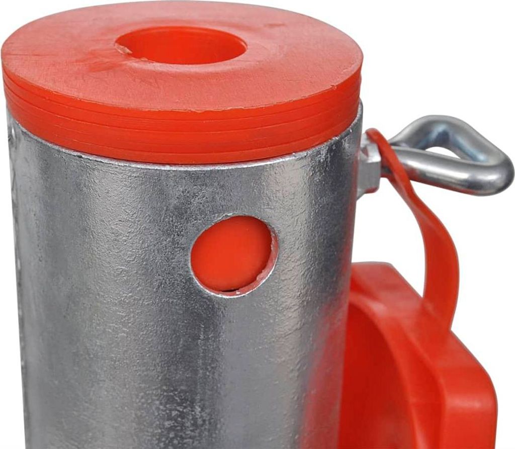 vidaXL Stojan na deštníky 55 cm z pozinkované oceli Obrázek produktu 