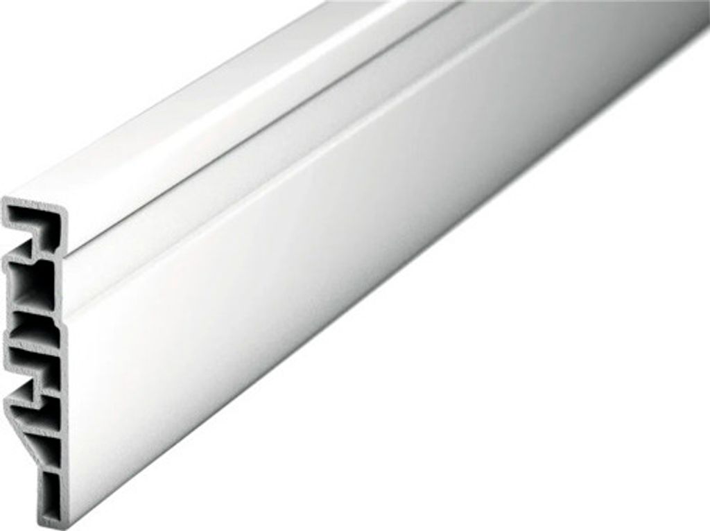 Prinz Klemmsockelleiste PVC Cellpro weiß 70x2400 mm