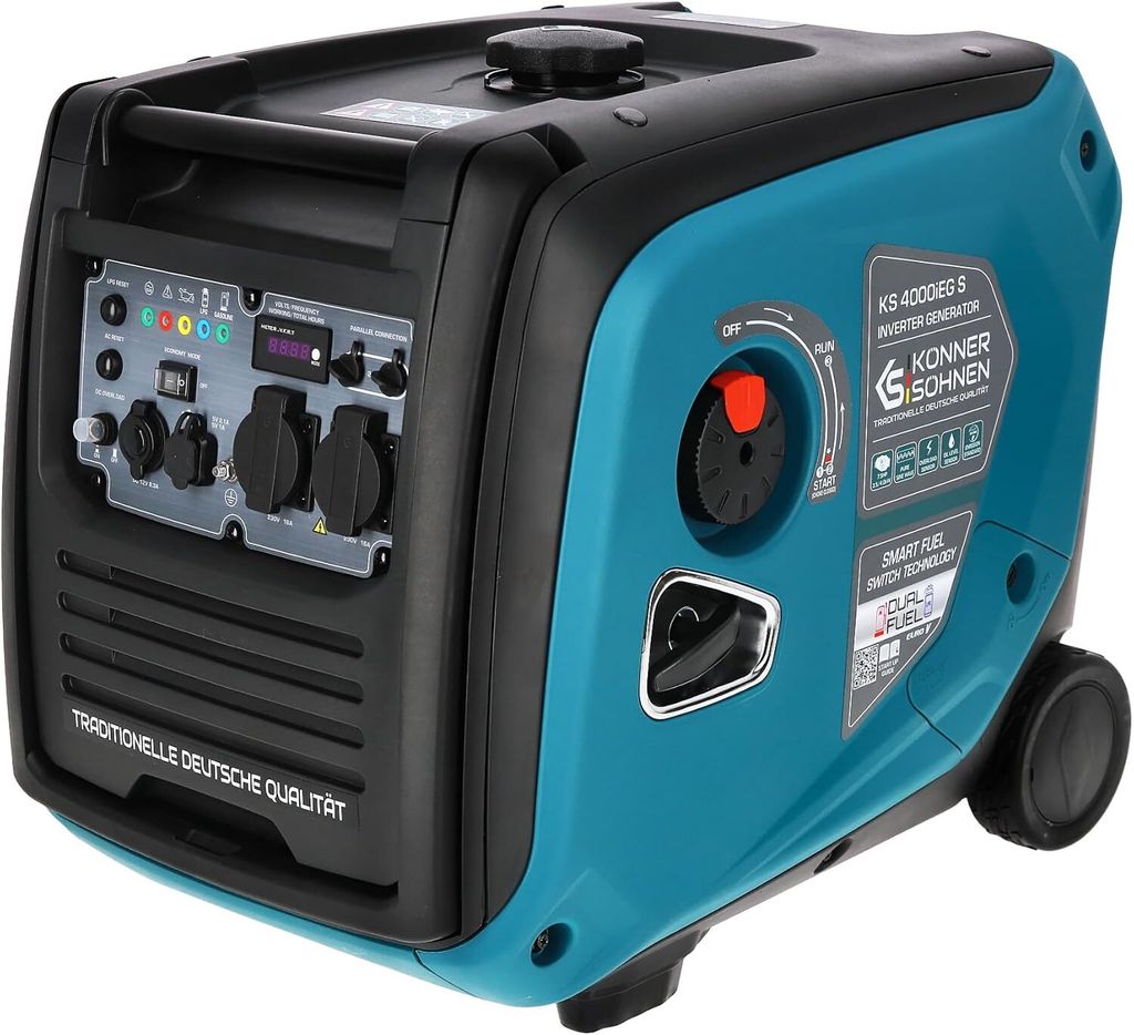 Könner&Söhnen Gas Benzin Stromaggregat 4000 Watt KS Produktbild 