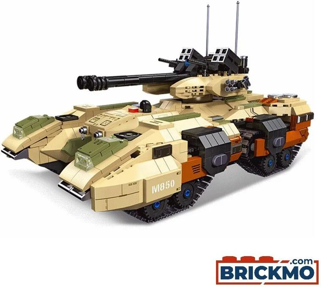 Char M850 Grizzly Jie Star 61035 - Maquette de tank militaire 1270 pièces