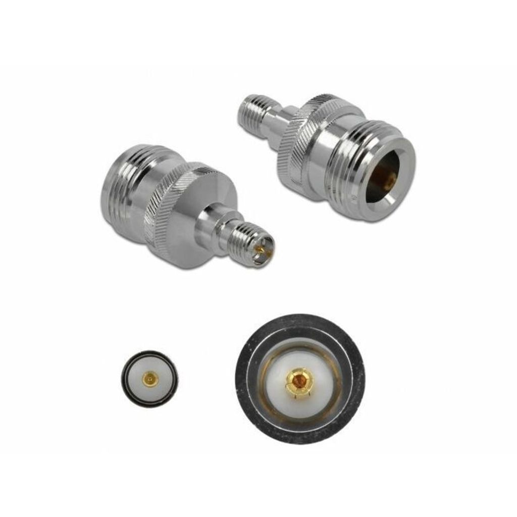 DELOCK Adapter N Buchse zu RP-SMA Buchse 10 GHz
