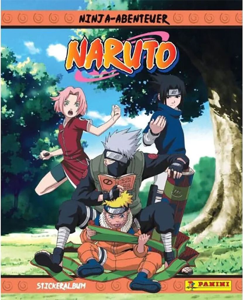 Naruto Ninja Adventure Sticker Collection Album z Zdjęcie produktu 