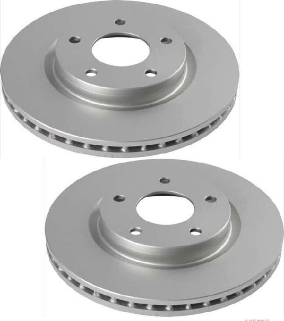 2 Jakoparts Bremsscheiben vorne für Nissan Juke Pulsar