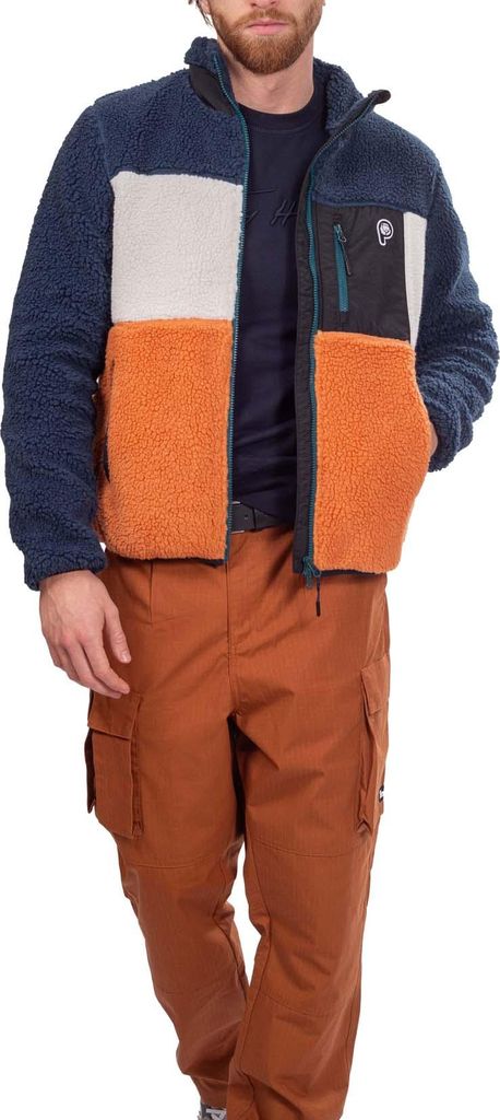 PENFIELD - Herren-Sherpa-Jacke mit Nylon-Details - Größe S