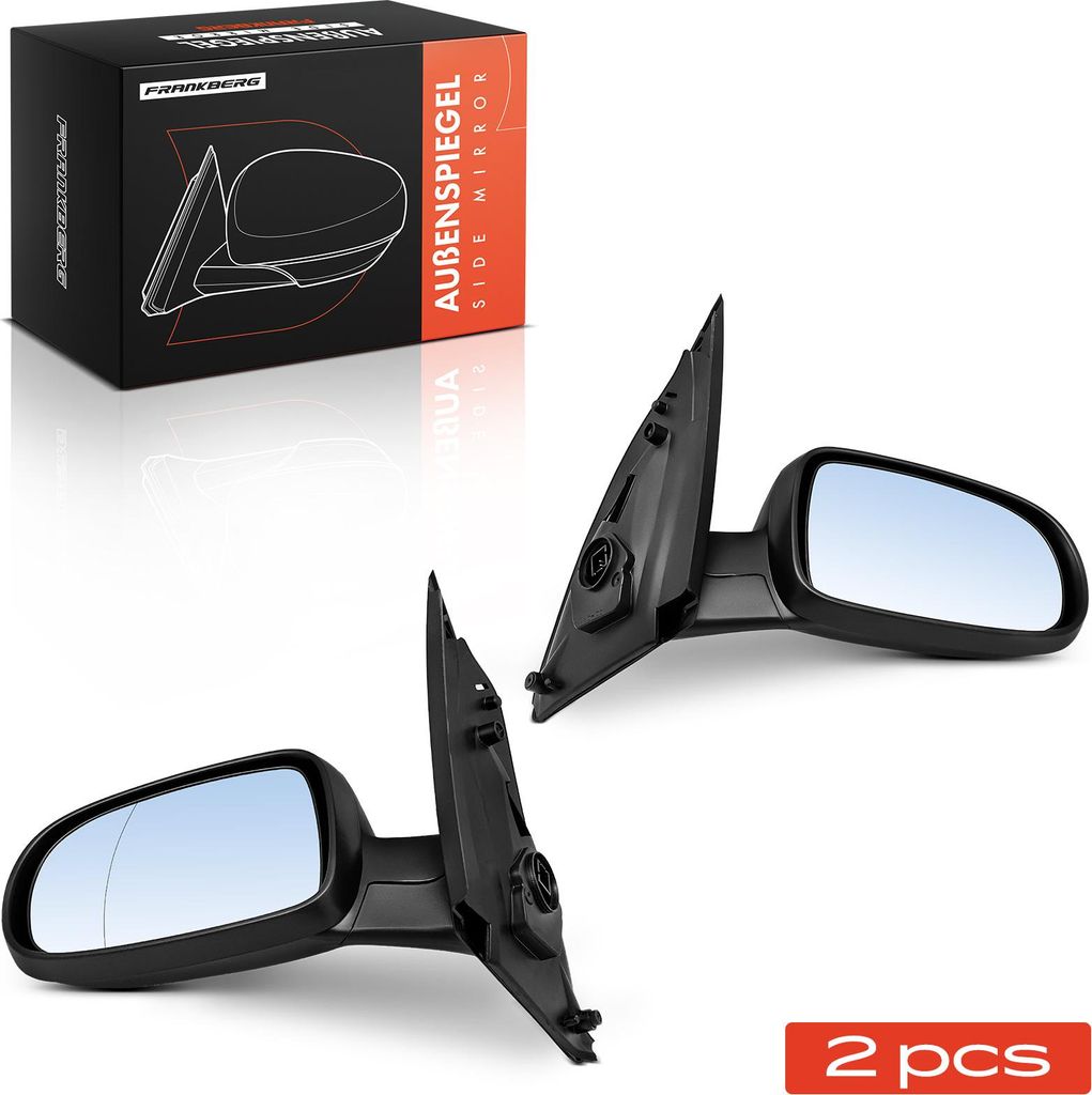 Frankberg 2x Außenspiegel Links Rechts für Opel Corsa C X01 2000-2006
