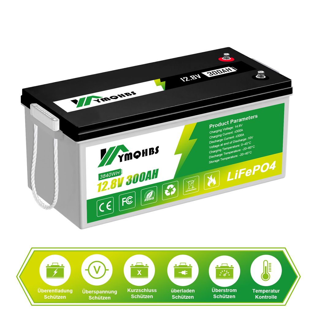 EXAKT AGM Batterie 120Ah 12V Solarbatterie Wohnmobilbatterie Bootsbatterie  Photovoltaik Camping Batterie : : Auto & Motorrad