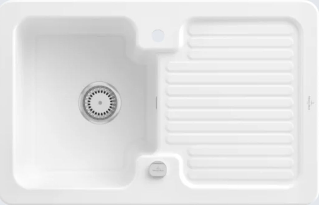 Villeroy & Boch Keramikspüle 674502R1, Condor 45 Einbauspüle - inkl.