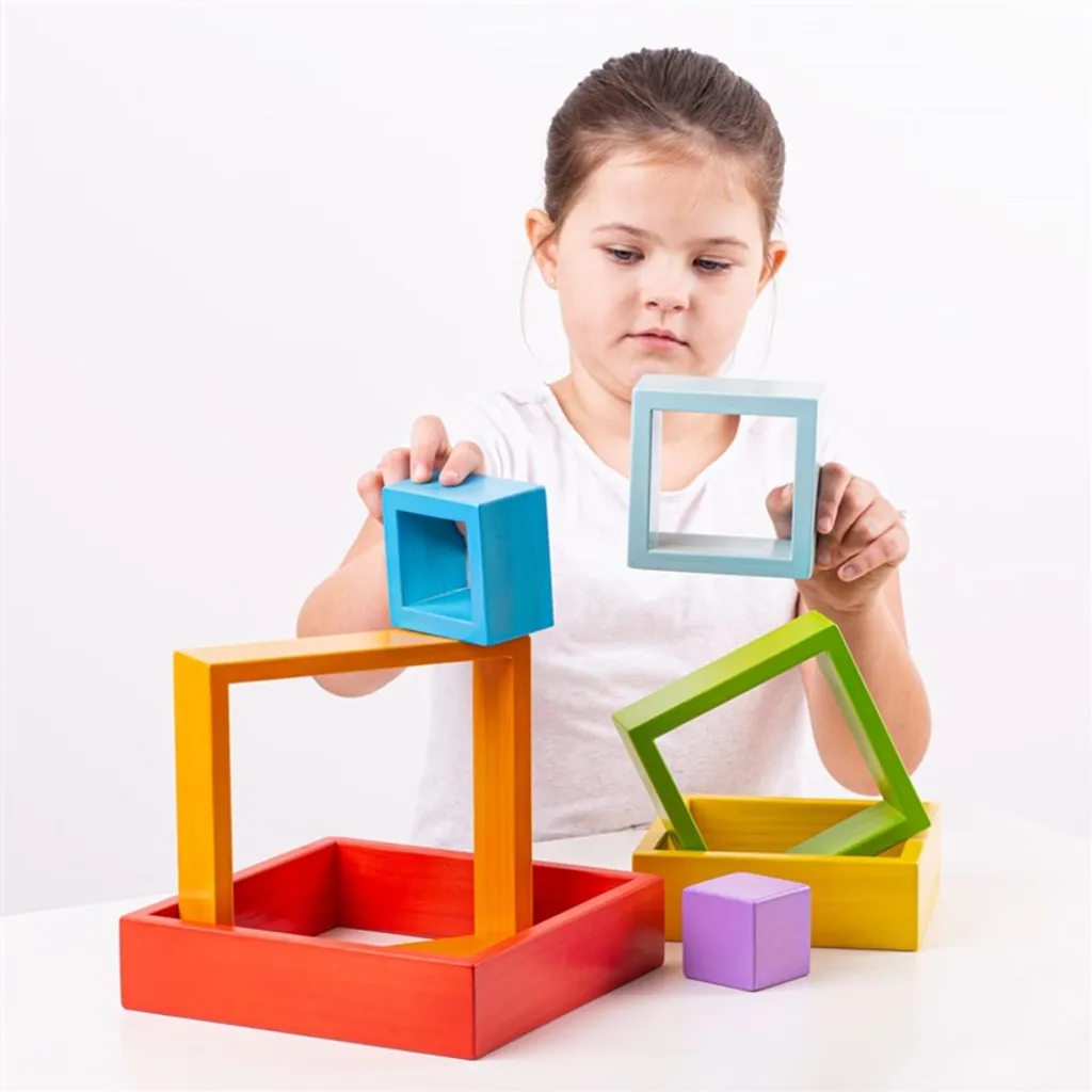 Développer la Motricité Fine avec les Carrés en Bois à Plier Bigjigs