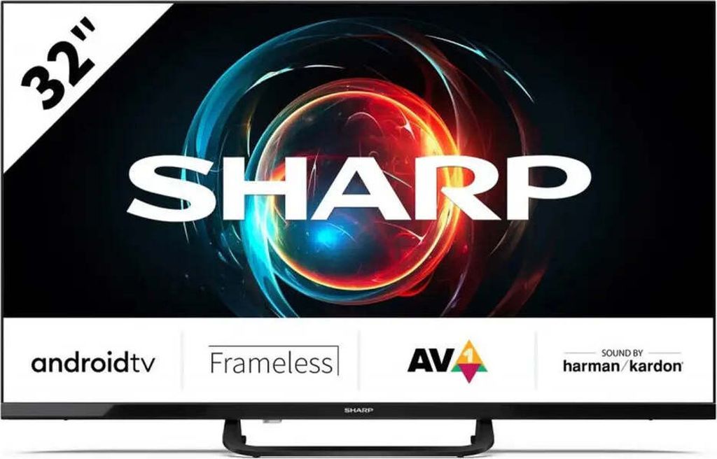 Sharp 32 Zoll FH8 FHD LED TV schwarz Produktbild 8