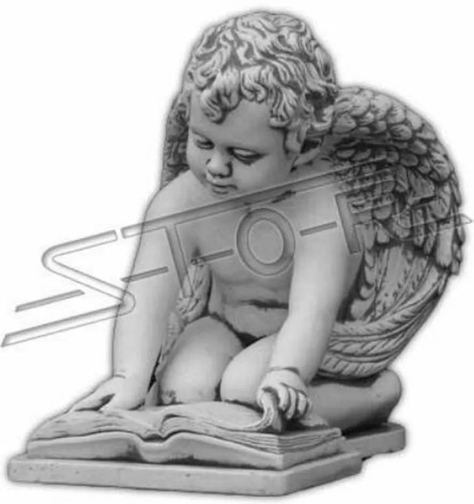 Statue Ange Enfants 441 - Décoration Zen pour Jardin et Espace de Repos