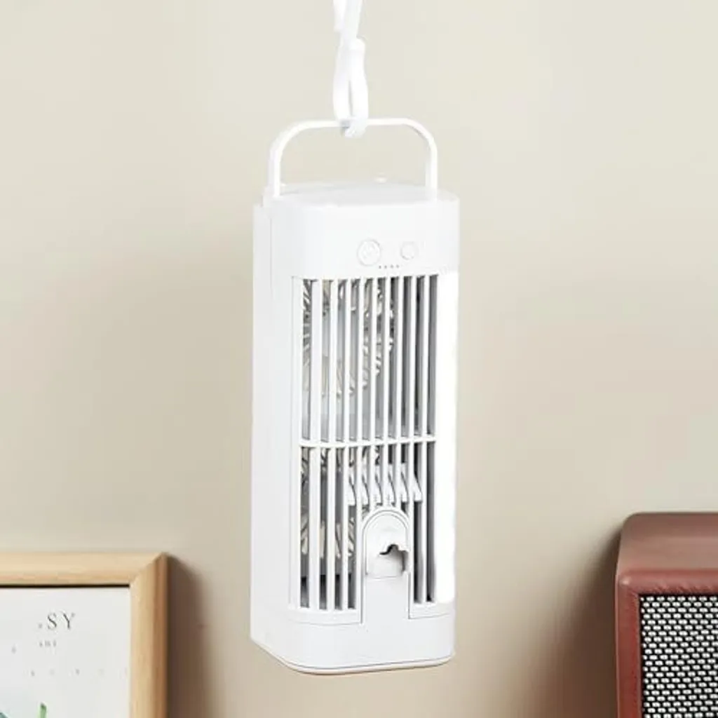 Raffreddatore d'Aria Portatile USB: Ventilatore 3 Velocità per Studio - 5