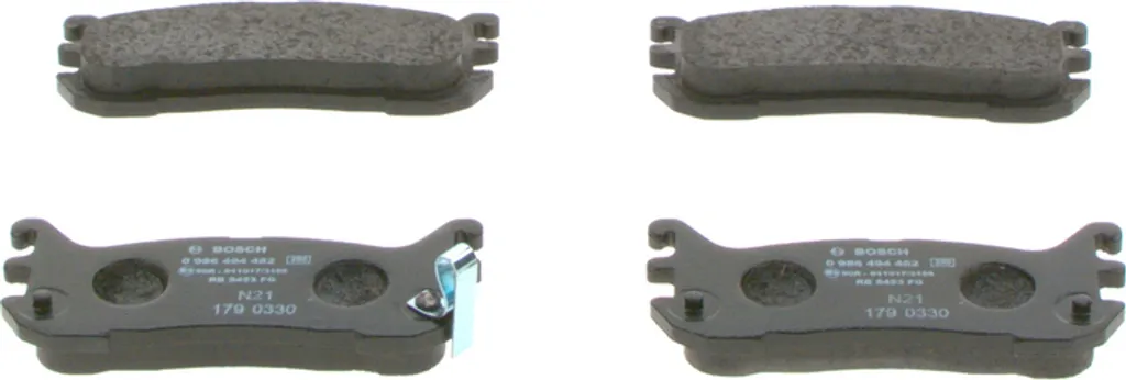 Jeu de plaquettes de frein arrière pour Mazda MX5 NB et NA Bosch 0986494482