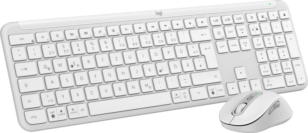 MK950 Signature Slim Wireless Tastatur, Offwhite Produktbild 