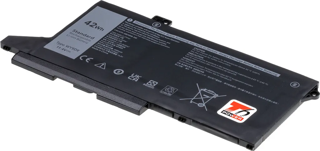 Batteria T6 Power per Dell Latitude 5420 5520 451-BCSV 11.4V 42Wh
