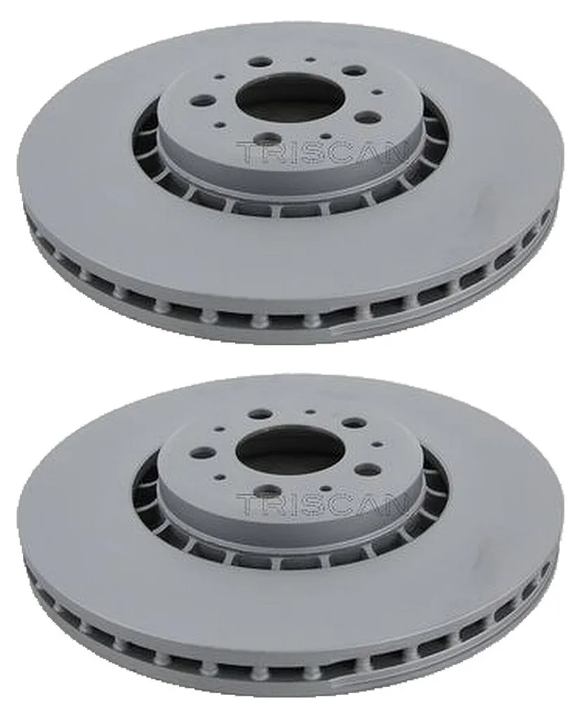 Disques de frein ventilés Ø 336 mm TRISCAN haute résistance pour VOLVO XC90