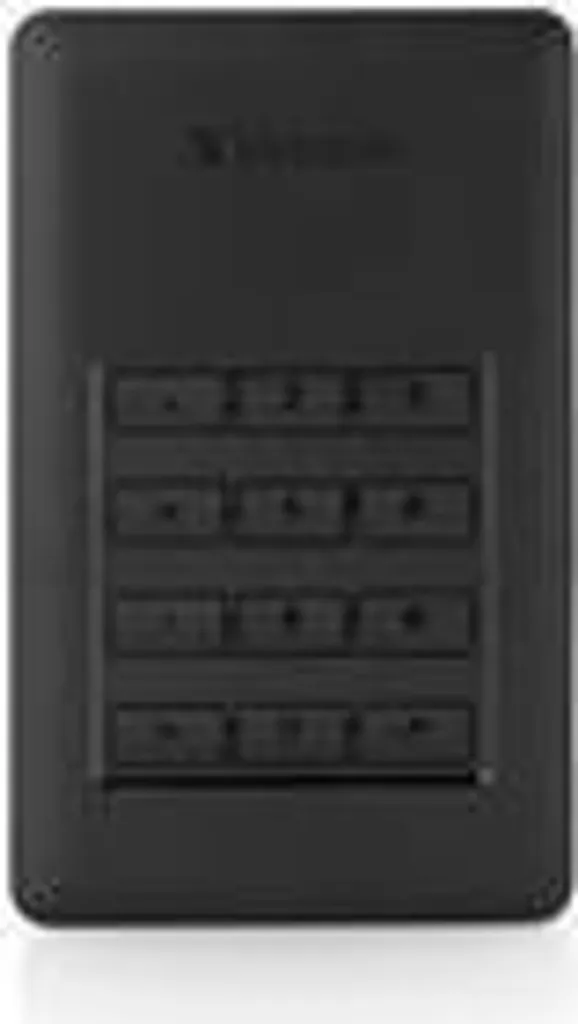 Hard Disk Verbatim 1TB Secure 53401: USB 3.1 e Keypad AES 256-bit - 28