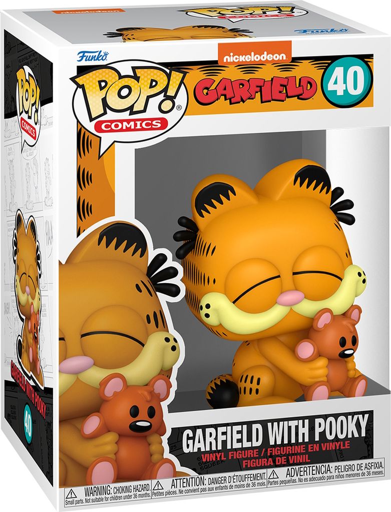 Nickelodeon Garfield with Pooky 40 - Funko Pop! Vinyl Figur Produktbild 