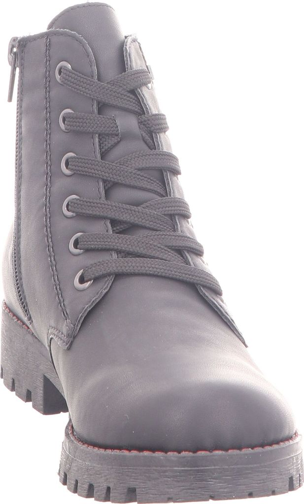 Rieker Schnürstiefel - Tiefschwarz Kunstleder Größe: 39 Produktbild 54
