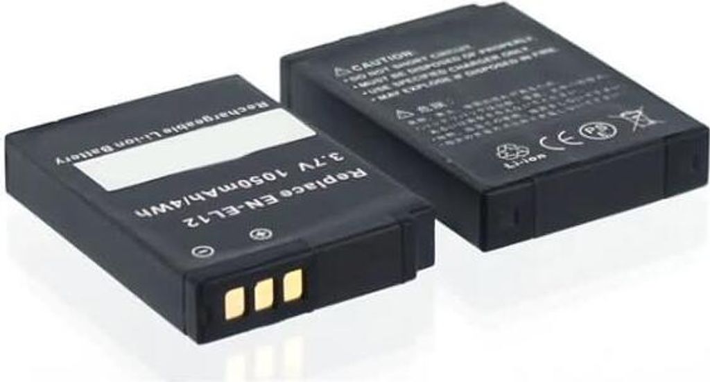 Akku für Nikon Coolpix S31 Li-Ion 3,7 Volt 980 mAh schwarz
