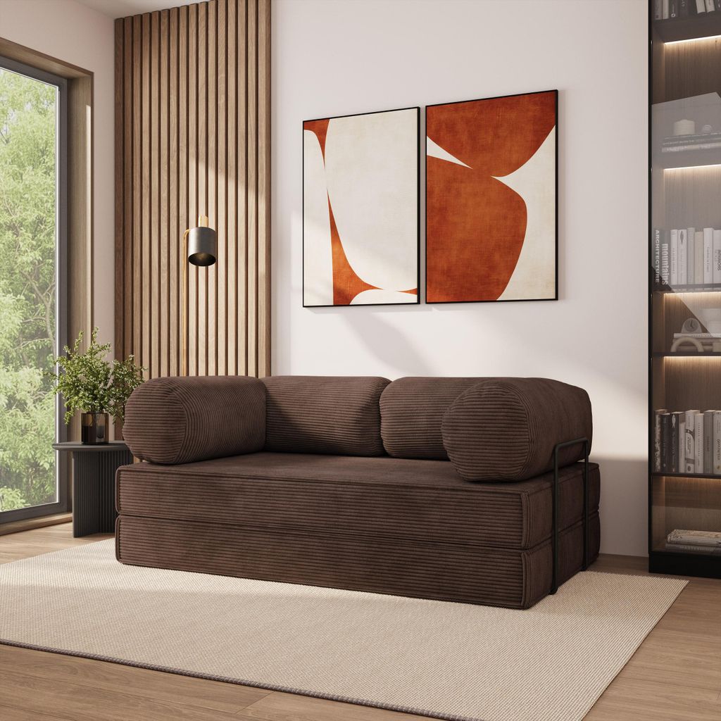 Masseno Schaumstoffsofa ALVIO mit Schlaffunktion, Produktbild 