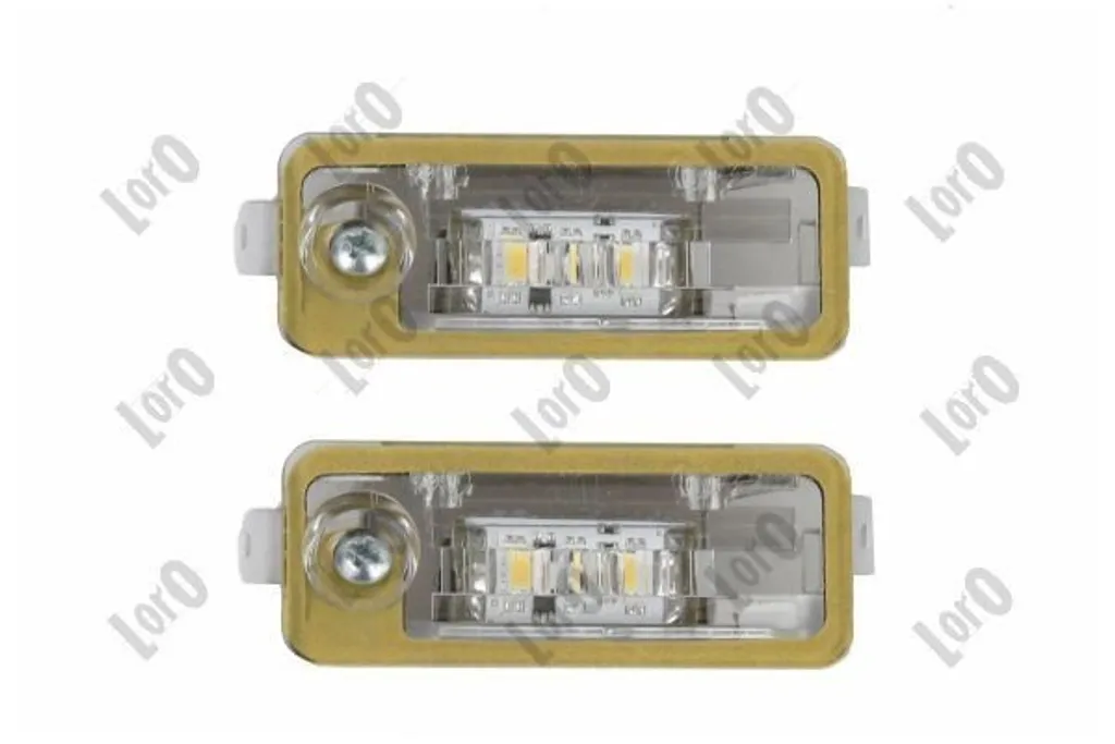 Remplacer éclairage plaque Audi A6 4B avec module LED ABAKUS 4B9943021 - 2