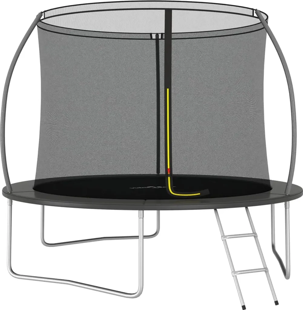 Trampoline de jardin rond 305 cm pour enfant et adulte charge 150 kg