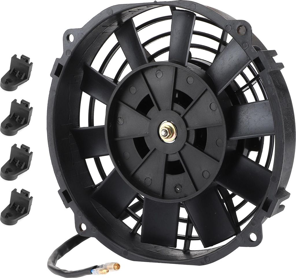 Univerzální elektrický ventilátor 8 palců pro chladič Obrázek produktu 