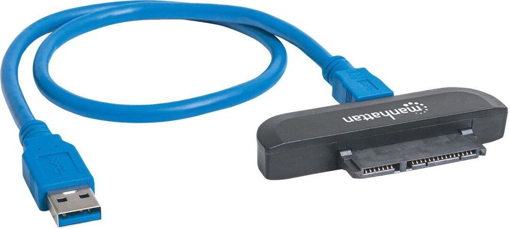Manhattan USB 3.2 auf SATA-Adapter, Zum Anschluss von Produktbild 
