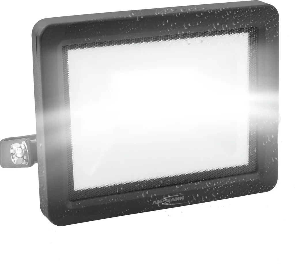 Projecteur LED de sécurité Ansmann WFL10W Noir contre zone sombre 10W