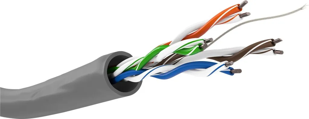Cavo Ethernet CAT 5e Goobay 305 Metri Grigio - Matassa UTP Alta Velocità