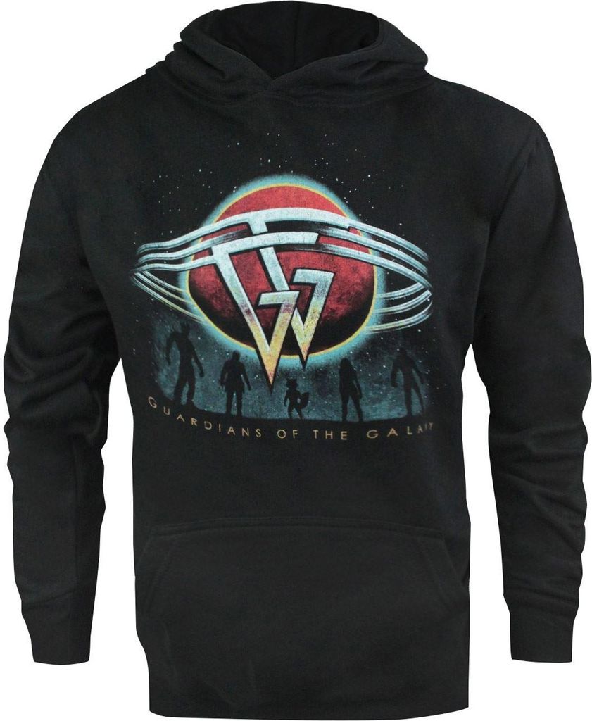 Guardians Of The Galaxy - Kapuzenpullover für Herren NS4999 (S) (Schwarz)